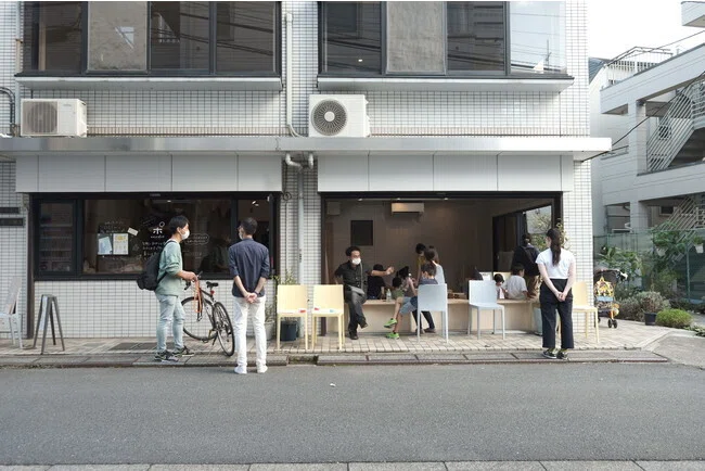 ひがいけポンドがオープンしたばかりの頃の風景