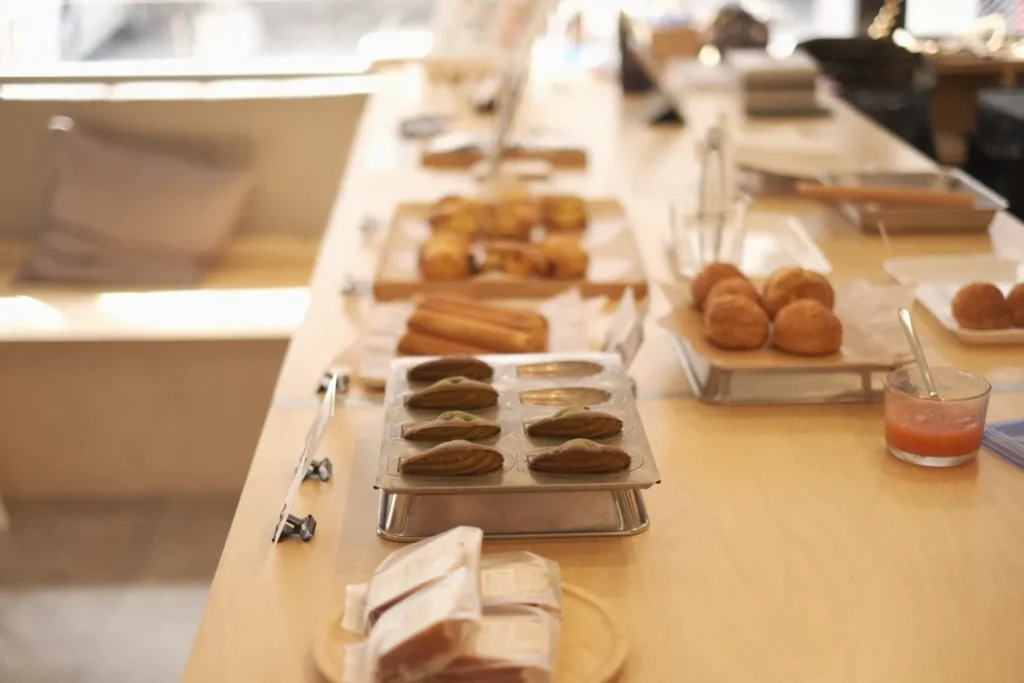 ひがいけポンドでの出店風景（洋菓子るぽ）