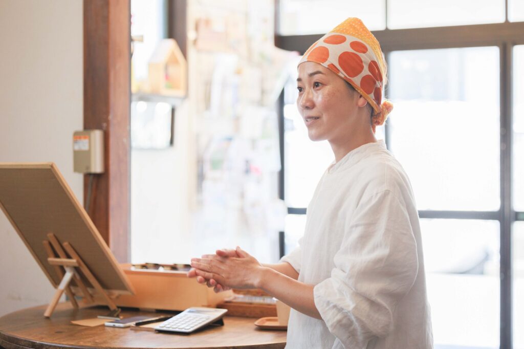 かようびのおいなりさんの、千帆さん