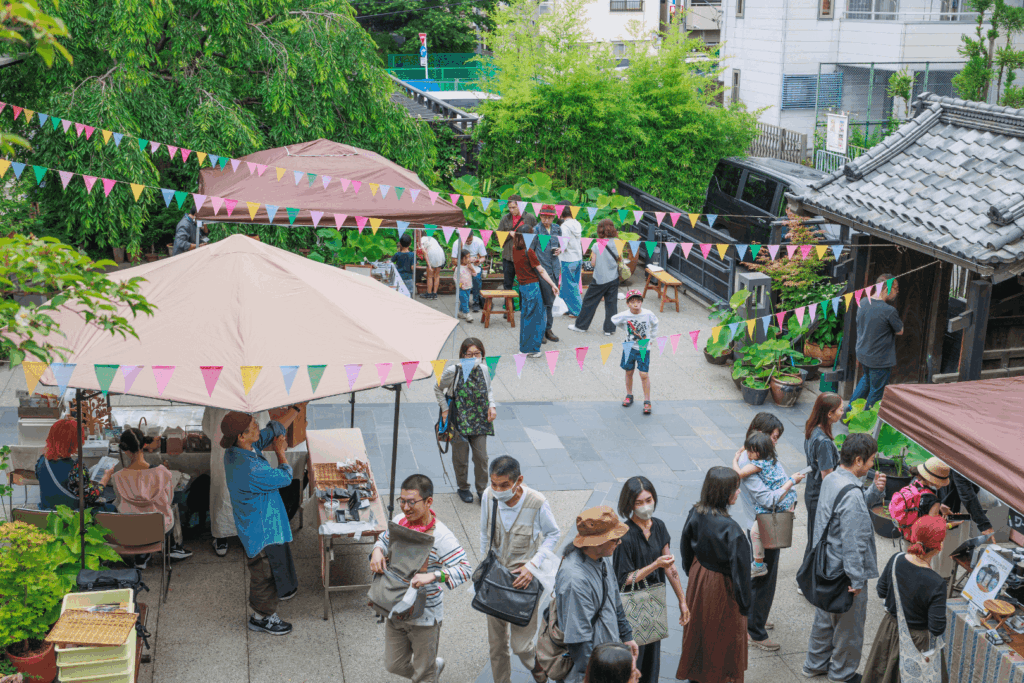 お寺deジャズの開催風景